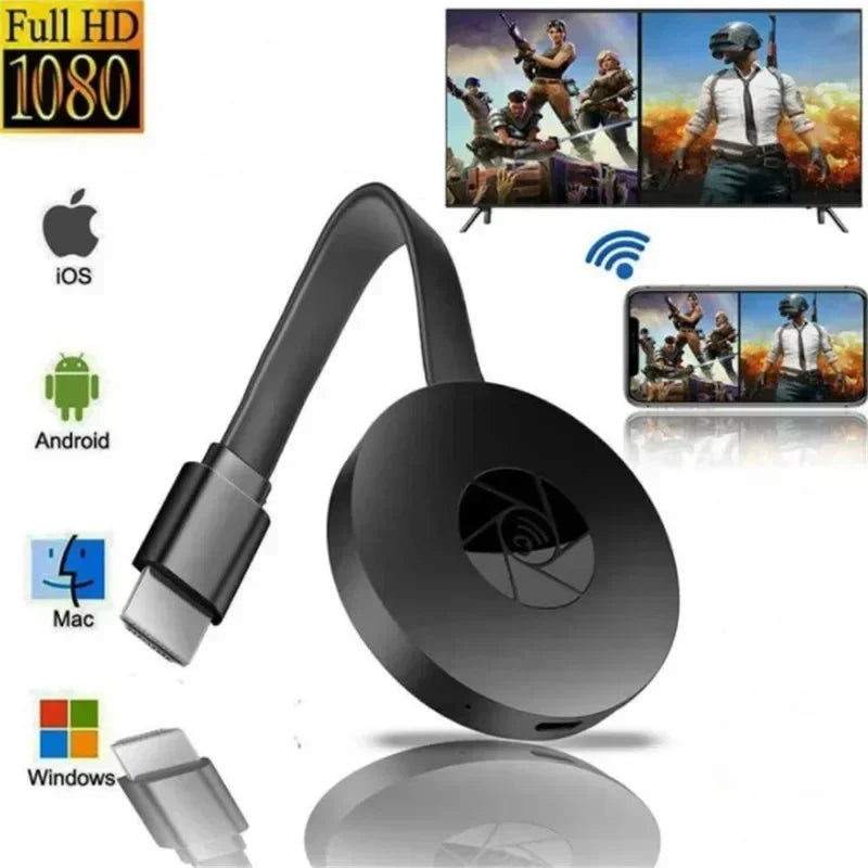 Chromecast Trådløs Mediestreamer 4K + HDR – Strøm Fra Telefon til TV