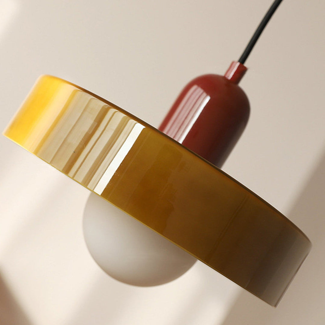 Miklon | Farverig Bauhaus-Stil Pendel Lys