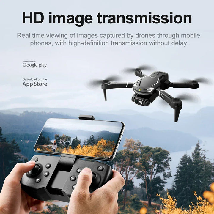 Leo | Mini V88 Drone 8K med GPS og HD Dobbelt Kamera – Professionel Luftfotograferingsdrone