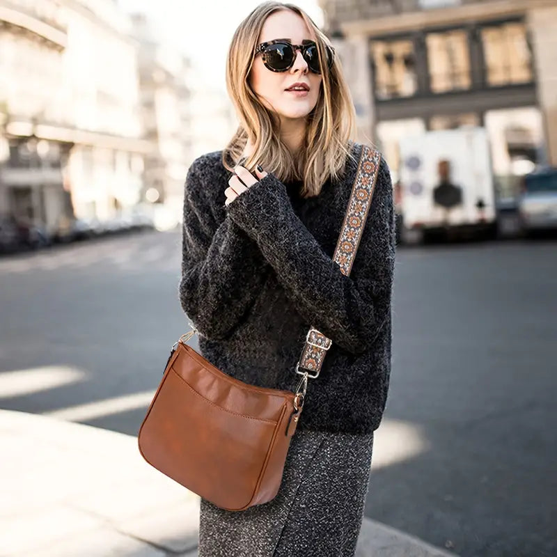 Katelijne | Vegansk Læder Crossbody Taske Til Kvinder