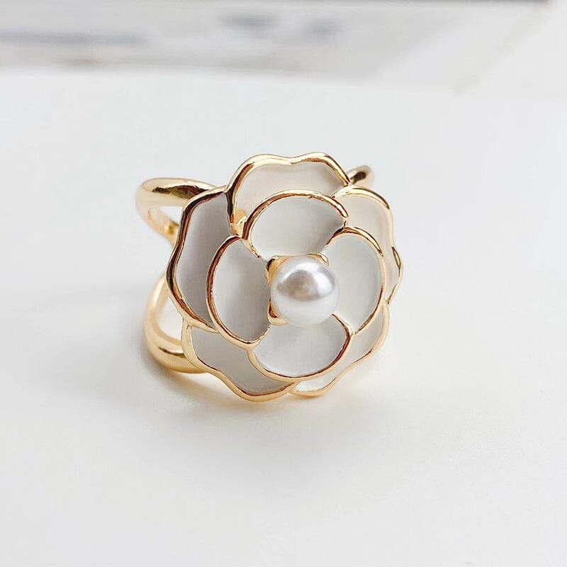 Elegante Kvinde Kamelia-Ring