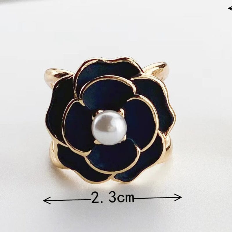 Elegante Kvinde Kamelia-Ring