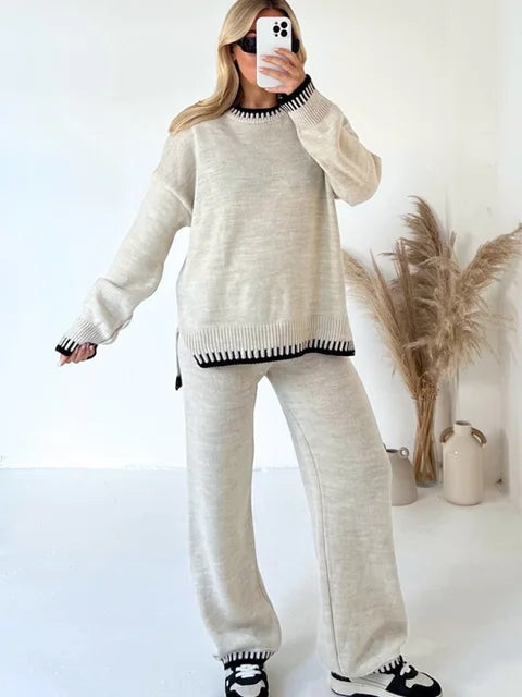 Fenella | Hyggelig Strik Jumpsuit til Kvinder