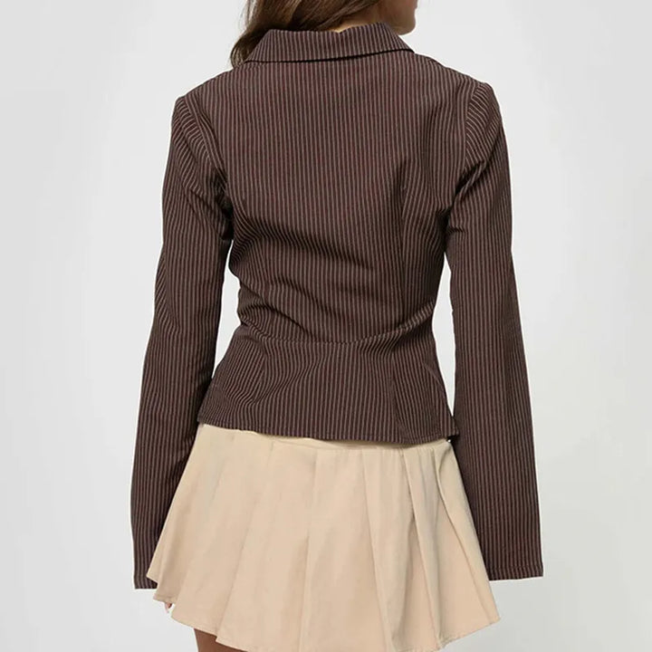 Maelis | Retro-inspireret Elegante Bluse til Kvinder