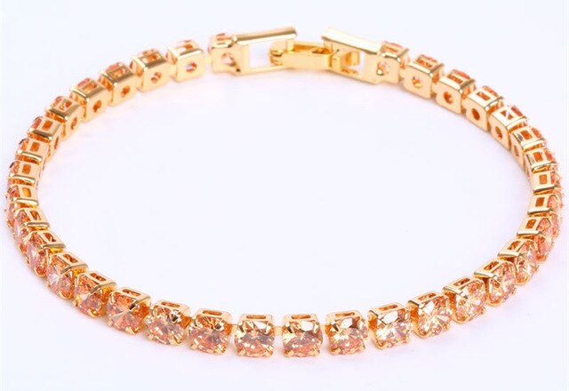Camille | Elegant Tennisarmbånd til Kvinder