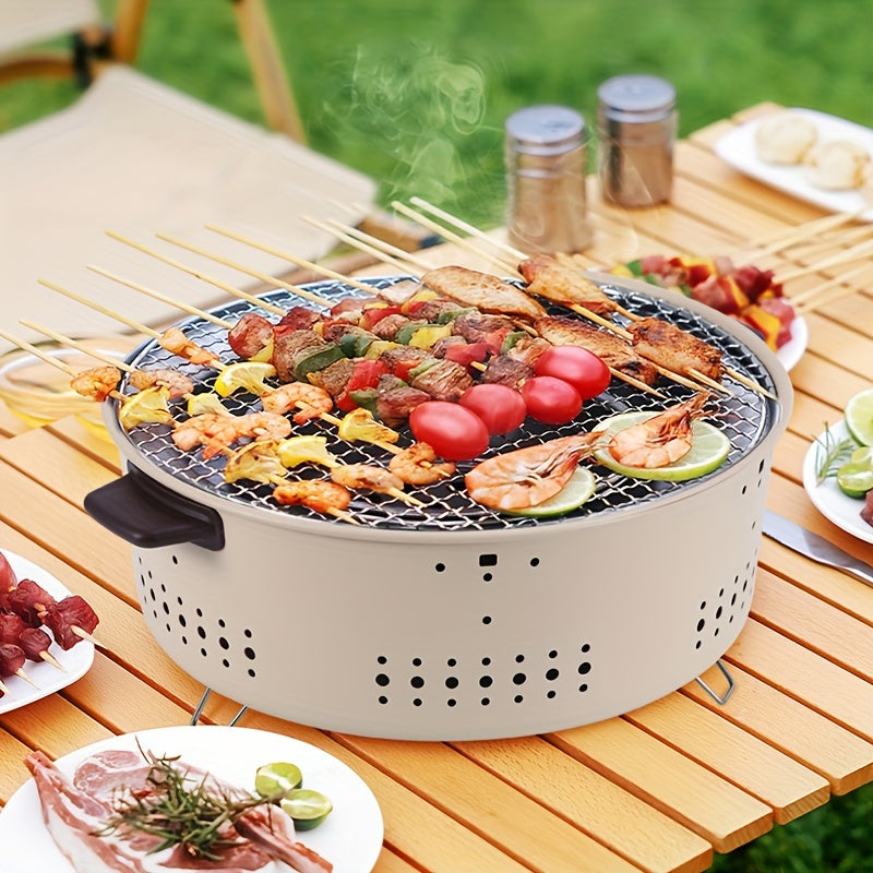 Troy | Bærbar og Kompakt Elektrisk Grill