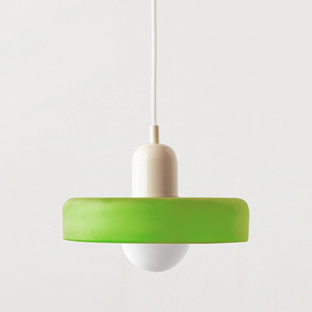 Miklon | Farverig Bauhaus-Stil Pendel Lys
