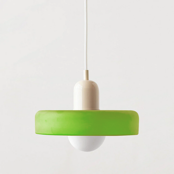 Miklon | Farverig Bauhaus-Stil Pendel Lys