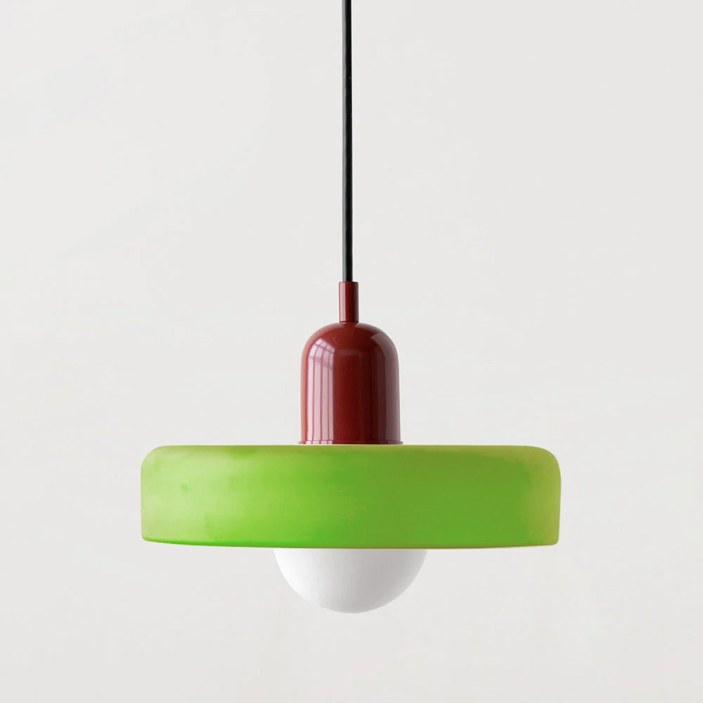 Miklon | Farverig Bauhaus-Stil Pendel Lys