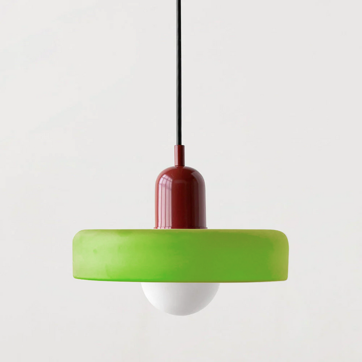 Miklon | Farverig Bauhaus-Stil Pendel Lys