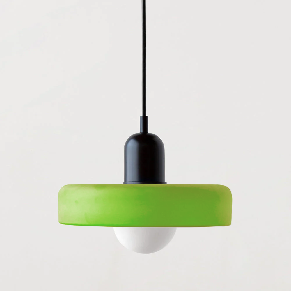 Miklon | Farverig Bauhaus-Stil Pendel Lys