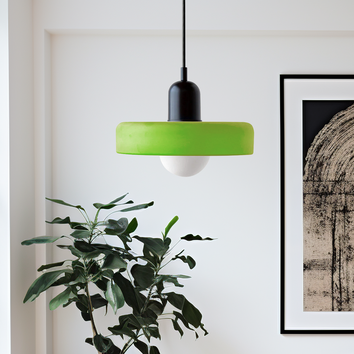 Miklon | Farverig Bauhaus-Stil Pendel Lys