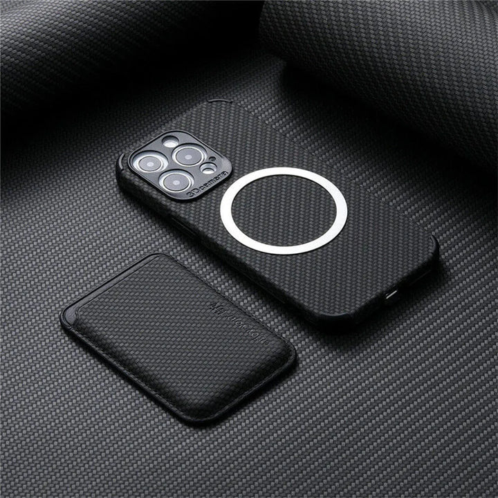 June | Slank Magnetisk Kortholder Etui til iPhone