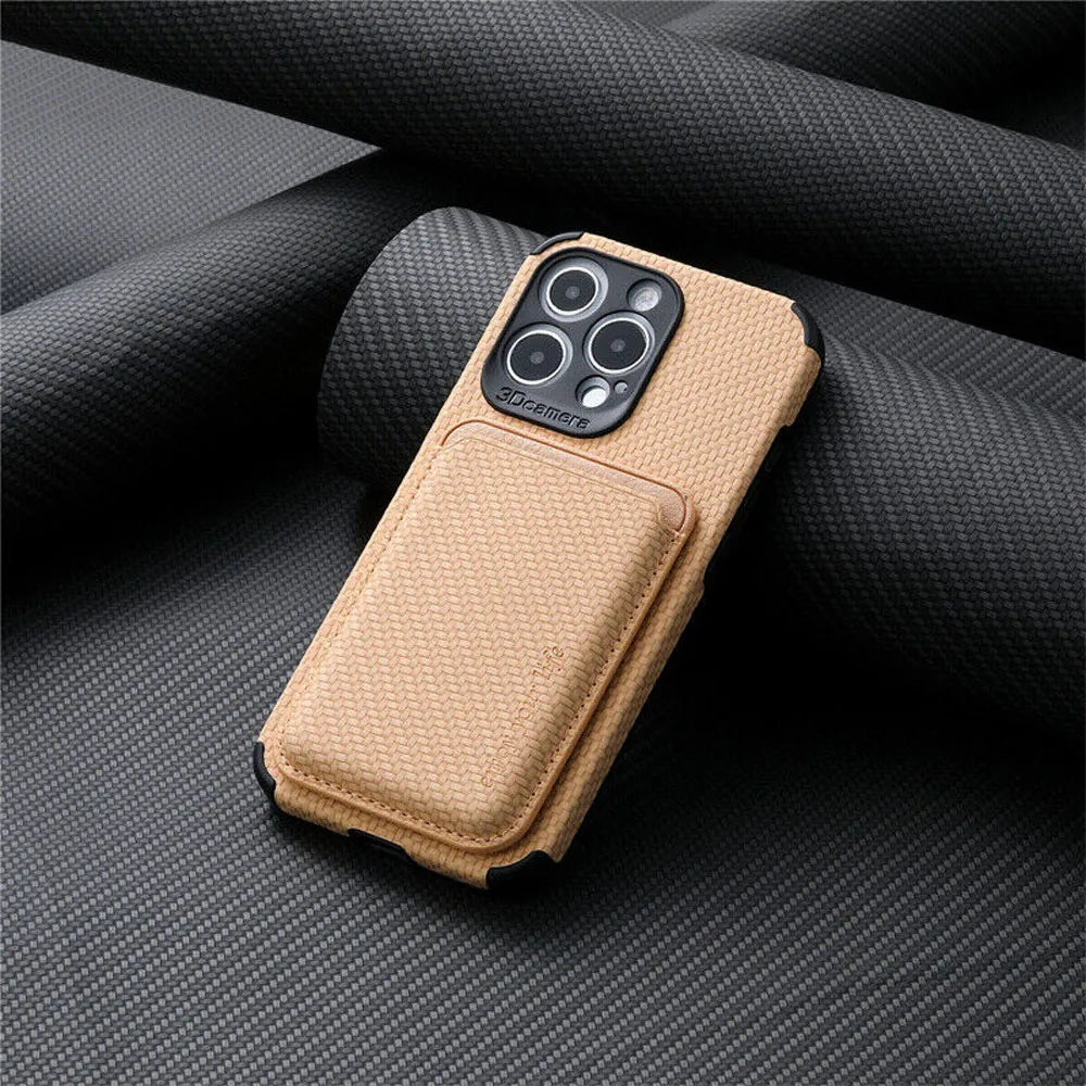 June | Slank Magnetisk Kortholder Etui til iPhone