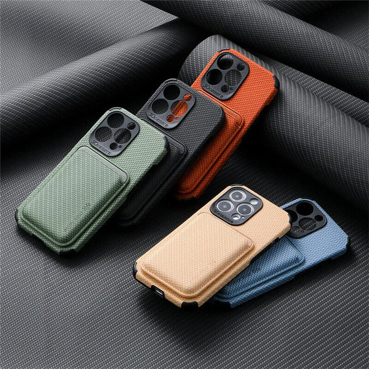 June | Slank Magnetisk Kortholder Etui til iPhone
