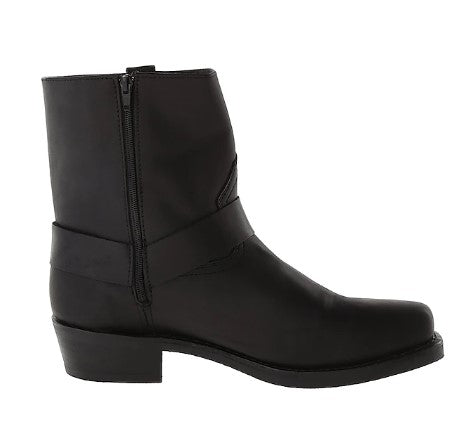 Herre Klassiske Læder Vestlige Støvler | Cowboy Stil
