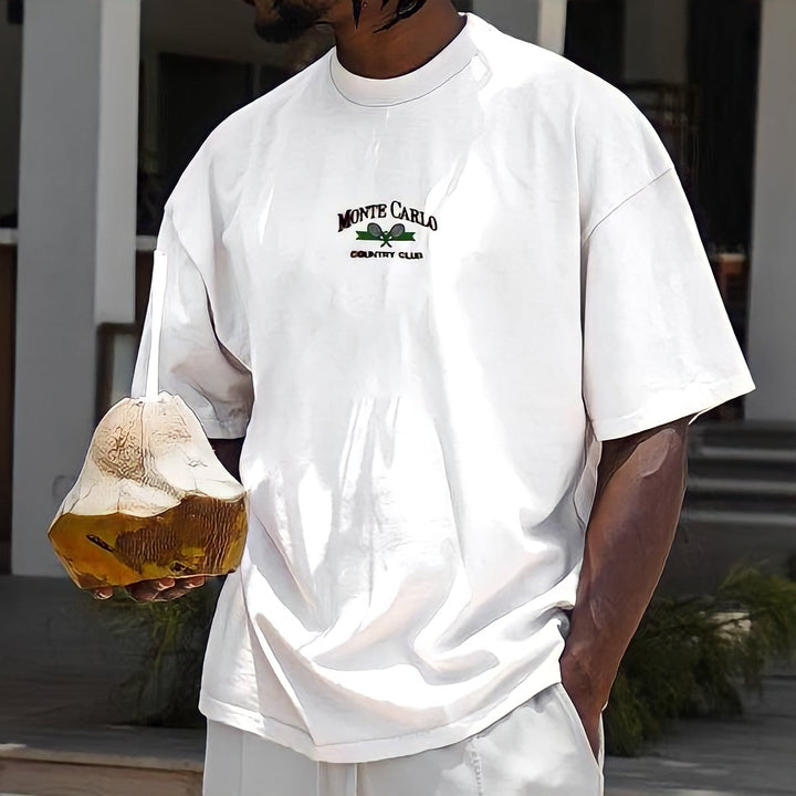 Orav | Hvid Grafisk T-shirt
