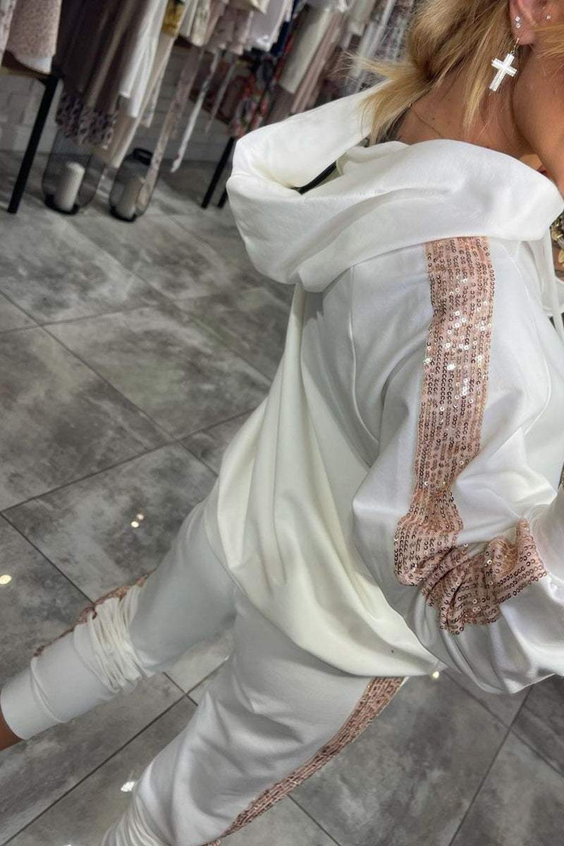 Dame Vintersæt | Hyggelig Hættetrøje og Joggingtøj Træningsdragt