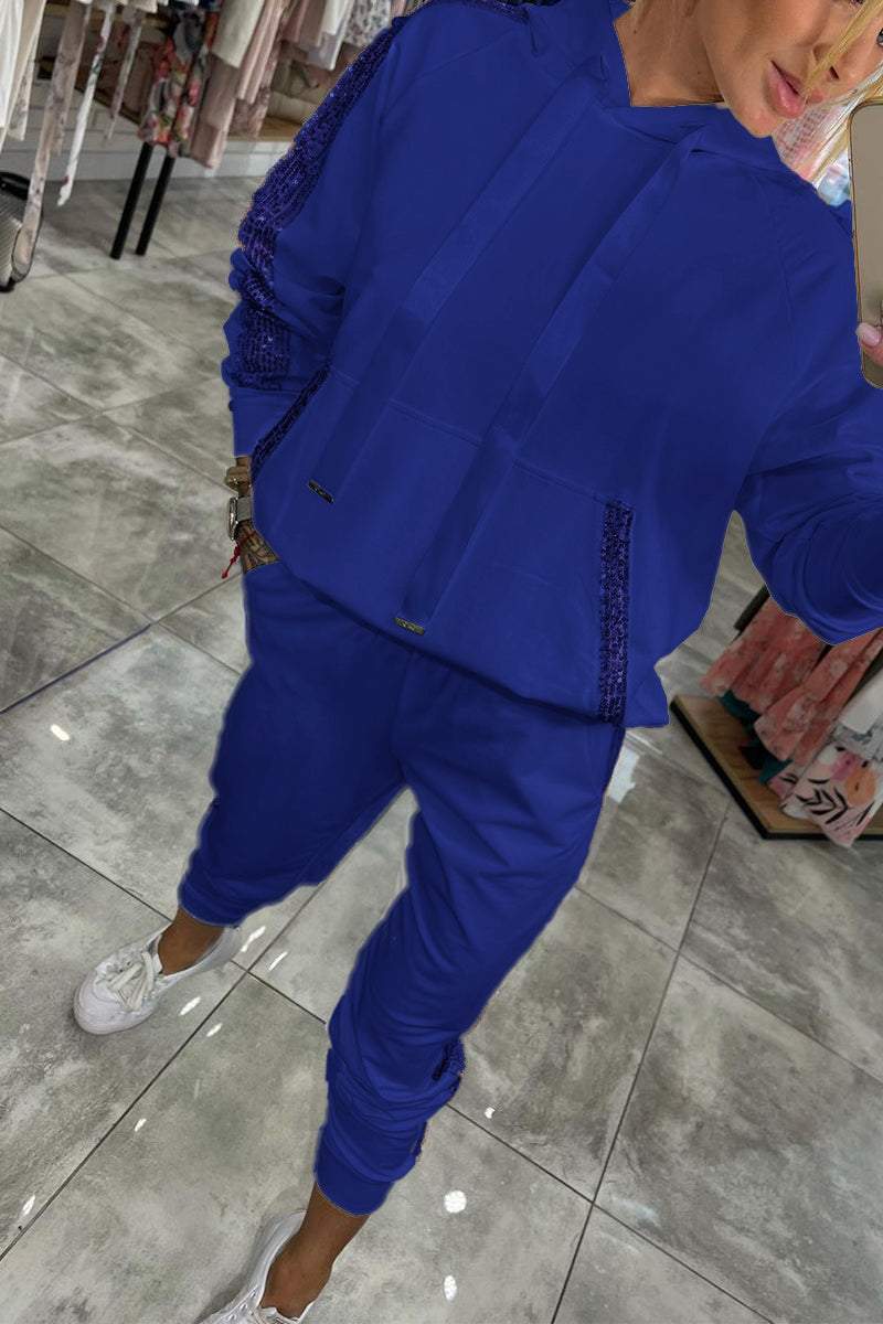 Dame Vintersæt | Hyggelig Hættetrøje og Joggingtøj Træningsdragt