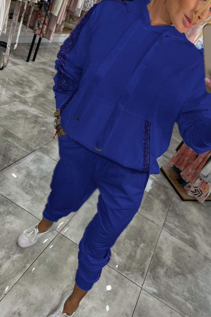 Dame Vintersæt | Hyggelig Hættetrøje og Joggingtøj Træningsdragt