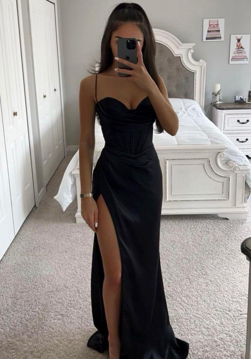 Alouette | Elegante Sateng Aftenkjole