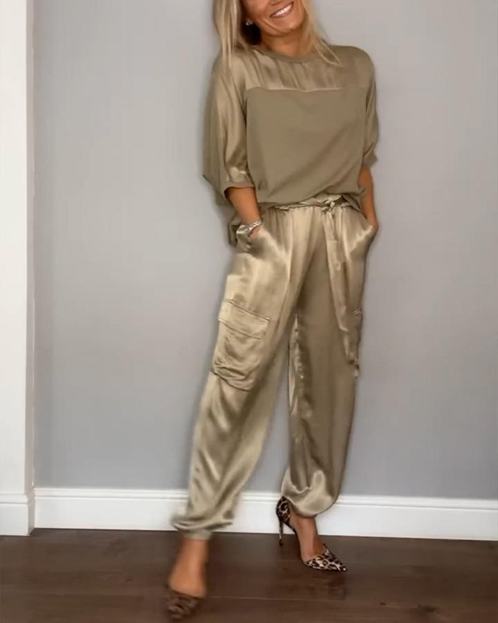 Stilfuldt Dame Todelt Sæt | Todelt Outfittet