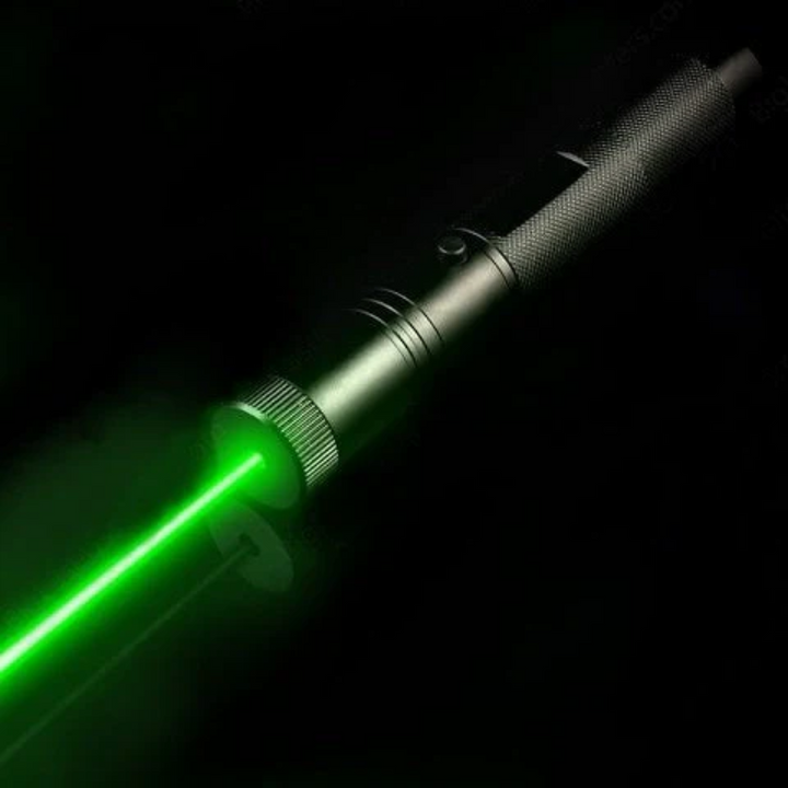 Kraftig Lang-Rækkevidde Laserpegepind | Grøn og Rød Stråle Lys