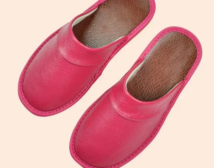 Herre Læder Hjemmesko | Bløde Slip-On Hussko