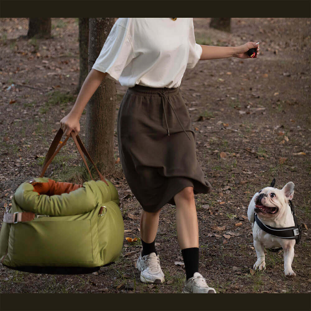 Luxe Hundeautostol | Komfortabel og Sikker Rejseseng