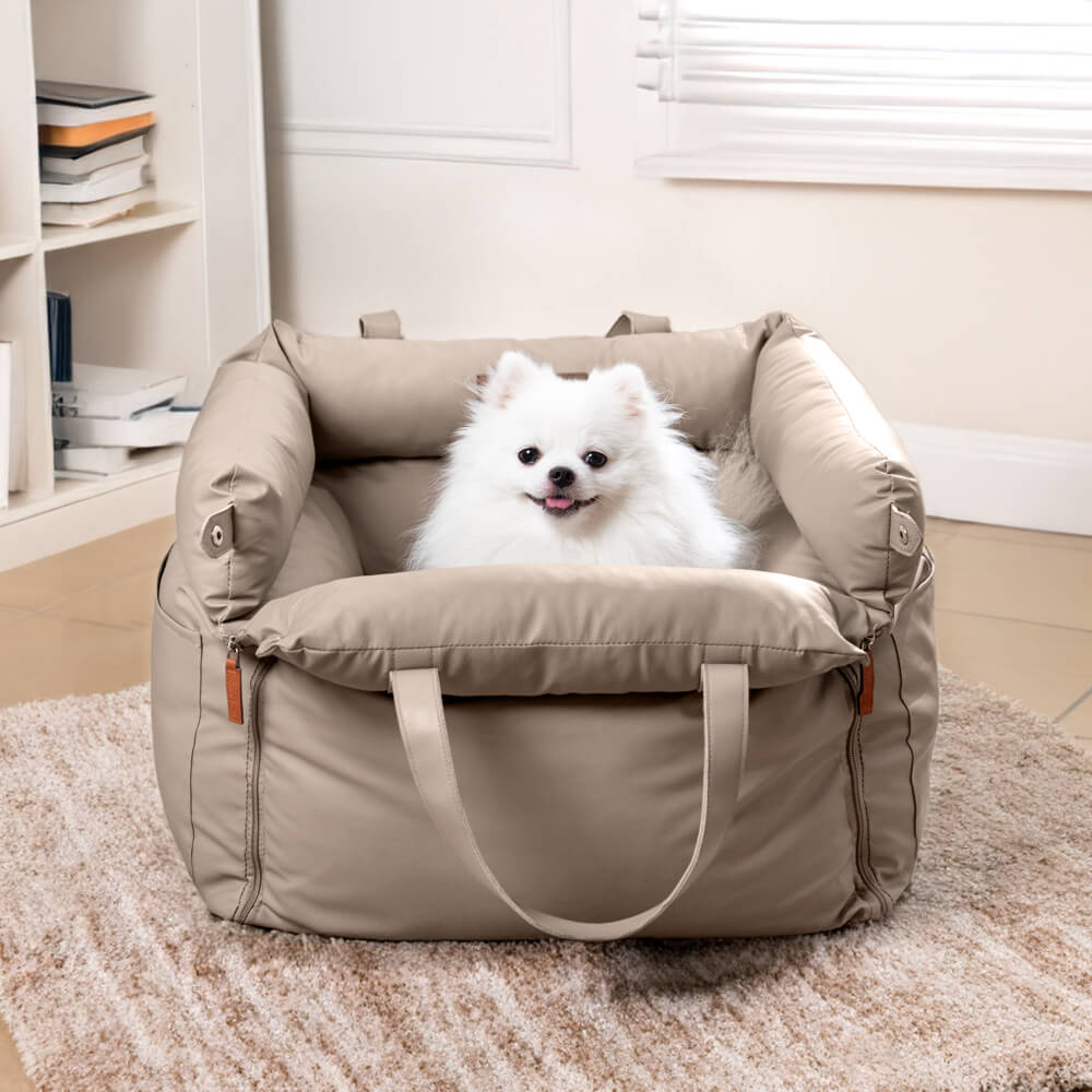 Luxe Hundeautostol | Komfortabel og Sikker Rejseseng