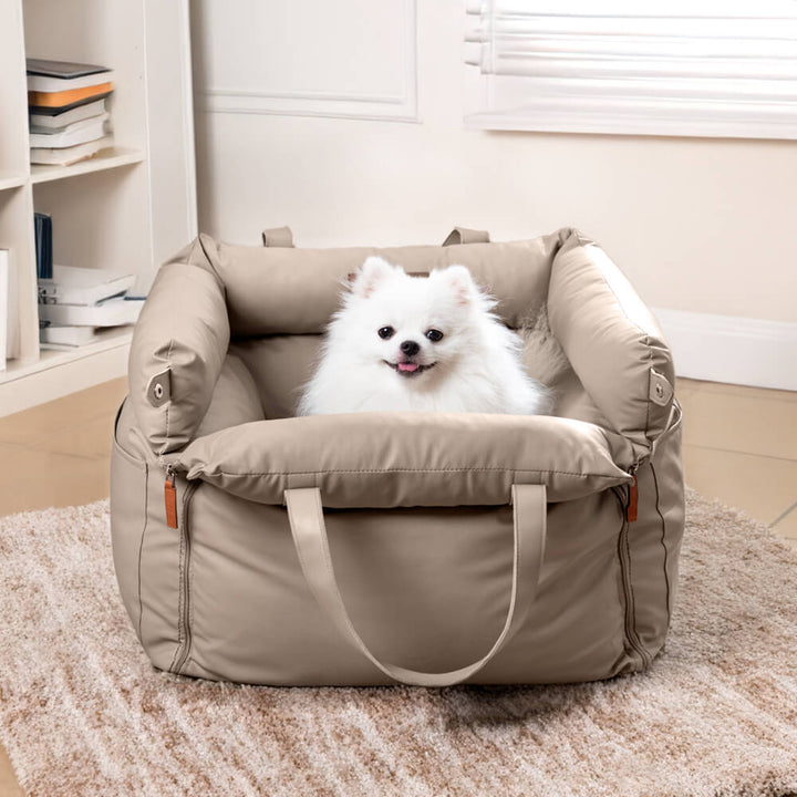 Luxe Hundeautostol | Komfortabel og Sikker Rejseseng