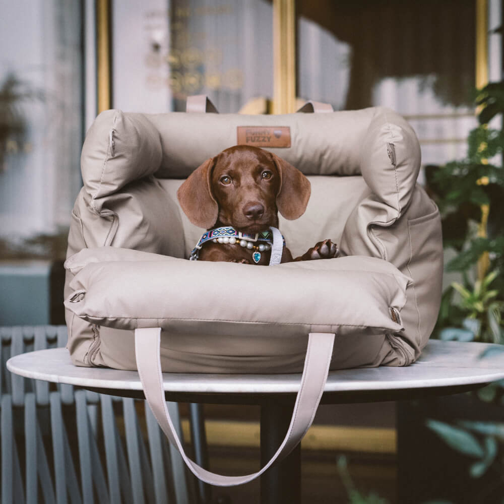 Luxe Hundeautostol | Komfortabel og Sikker Rejseseng