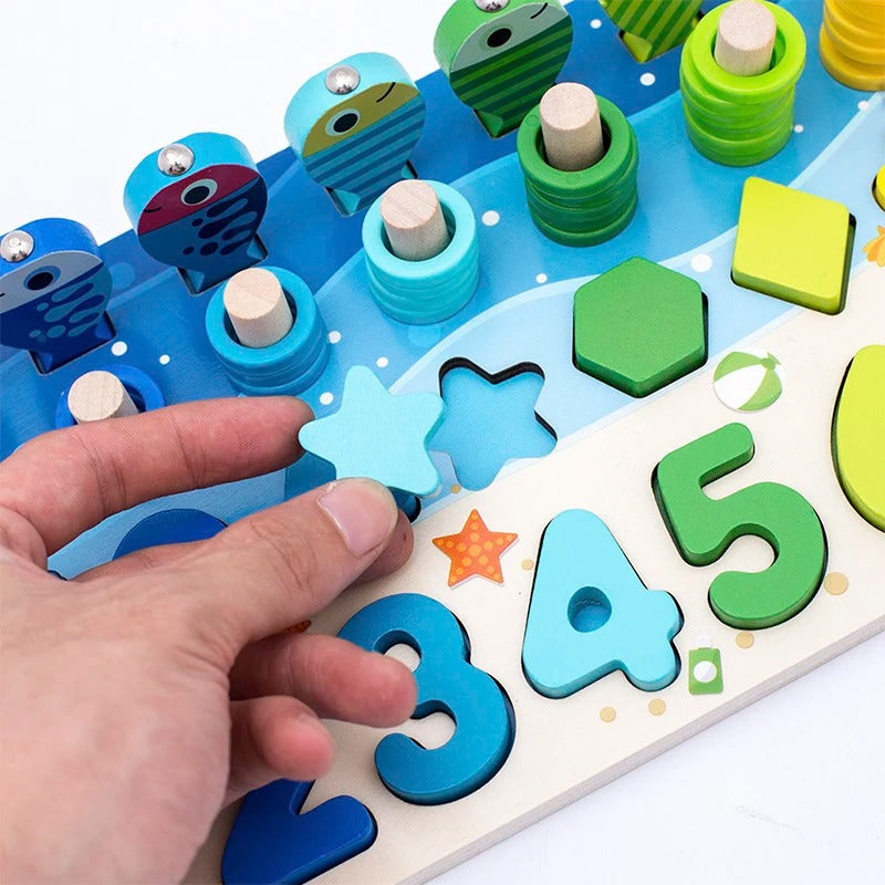 Montessori Læringsplade | Pædagogisk Legetøj