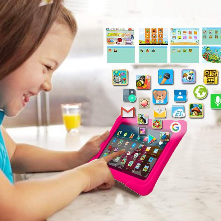 7-Tommer Børn Pædagogisk Tablet | Læringslegetøj og Underholdning