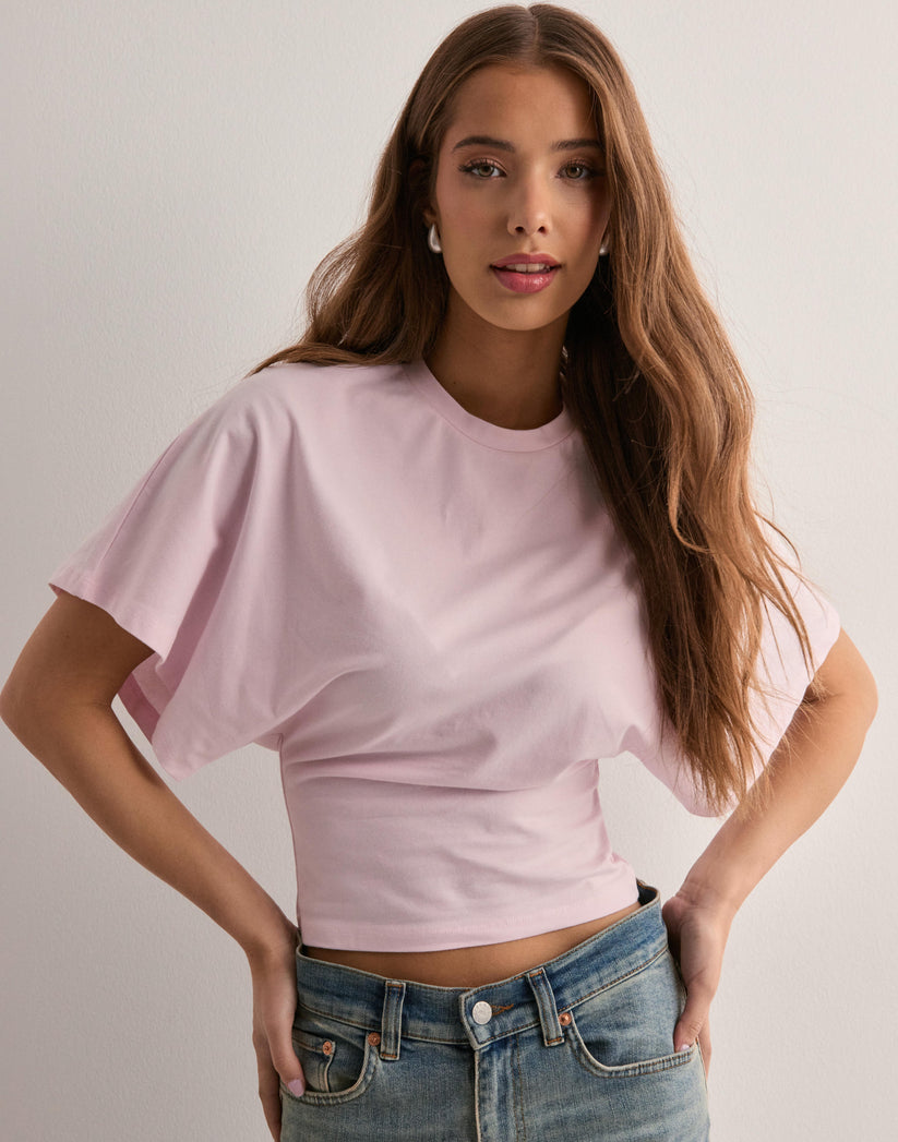 Zaphira | Brede-ærmer Trendmæssig T-Shirt til kvinder