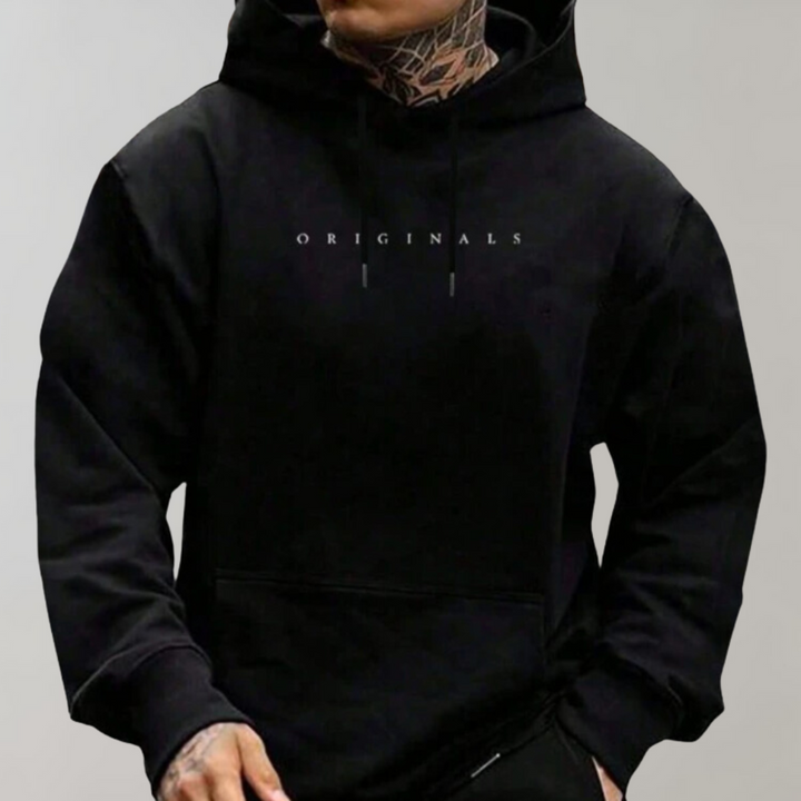 Herre Stilfuld Hættetrøje | Blød Pullover Sweatshirt