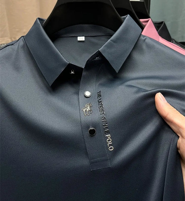 Anti-Krølle Poloshirt til Mænd | Uformel Kortærmet