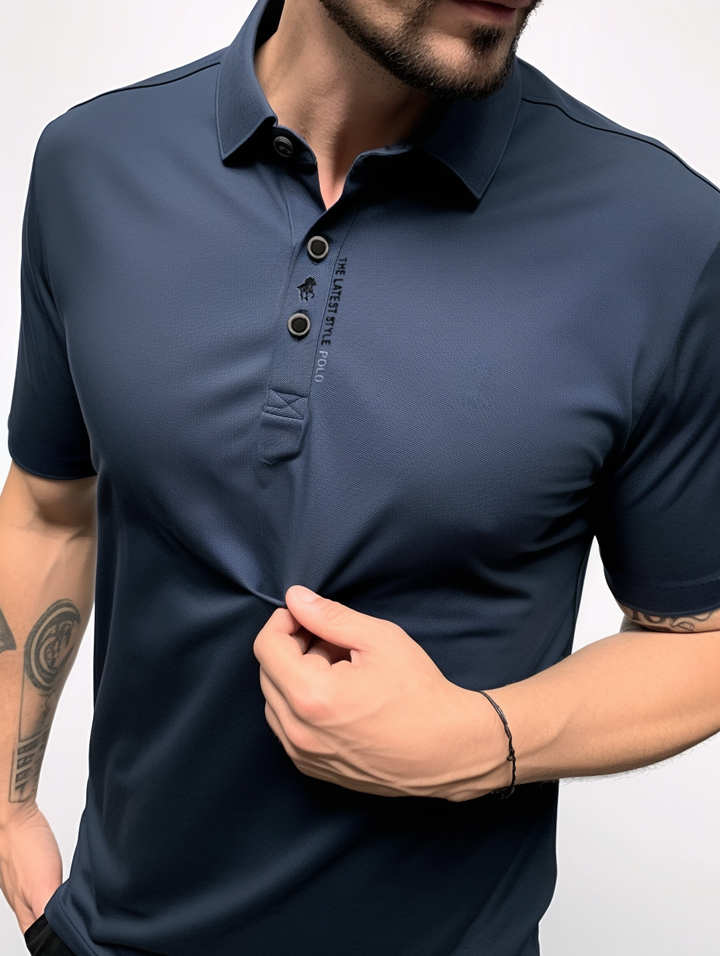 Anti-Krølle Poloshirt til Mænd | Uformel Kortærmet